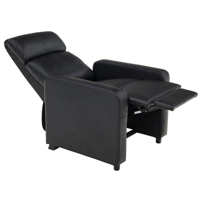 Toohey Upholstered Tufted Recliner Set Black