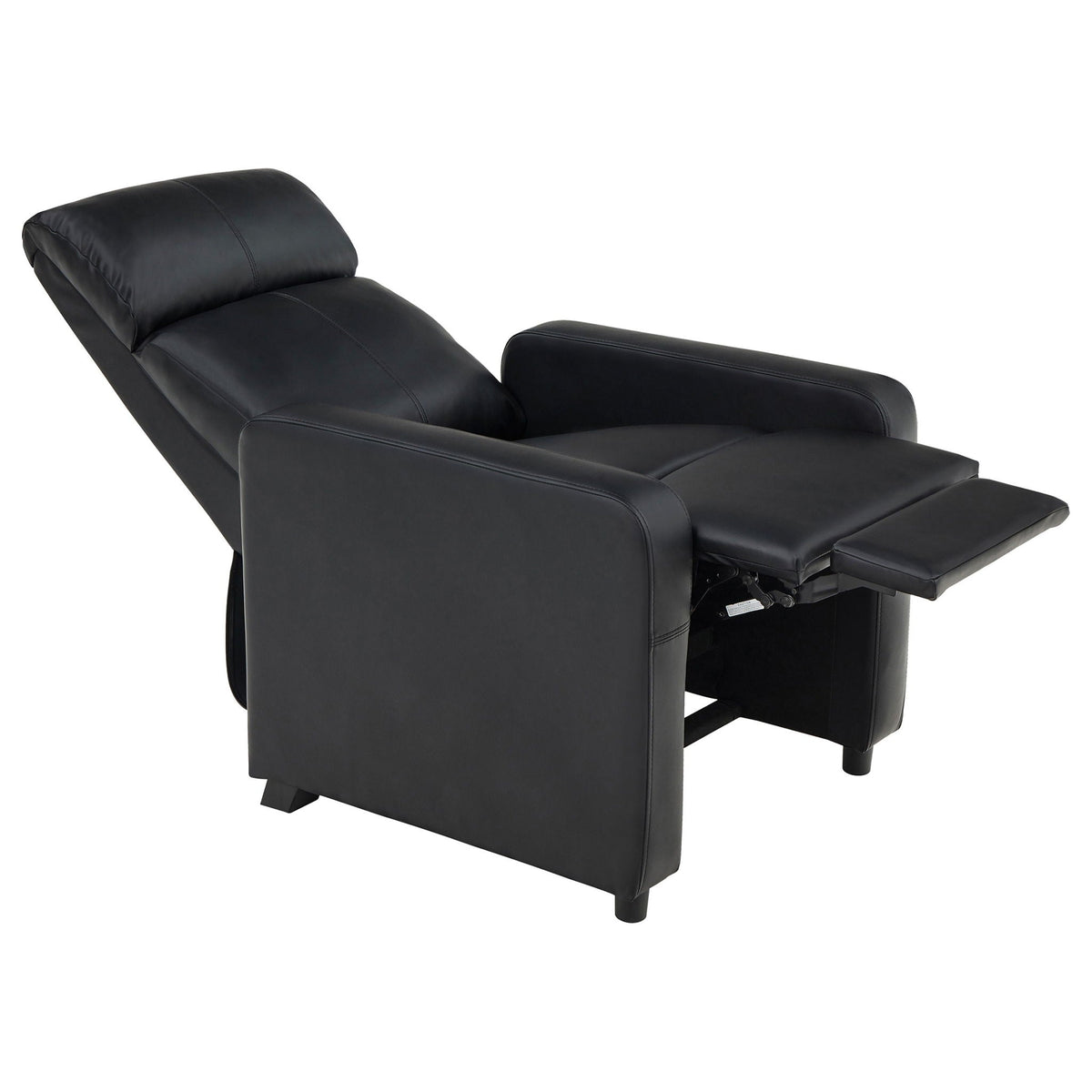Toohey Upholstered Tufted Recliner Lounge Set Black
