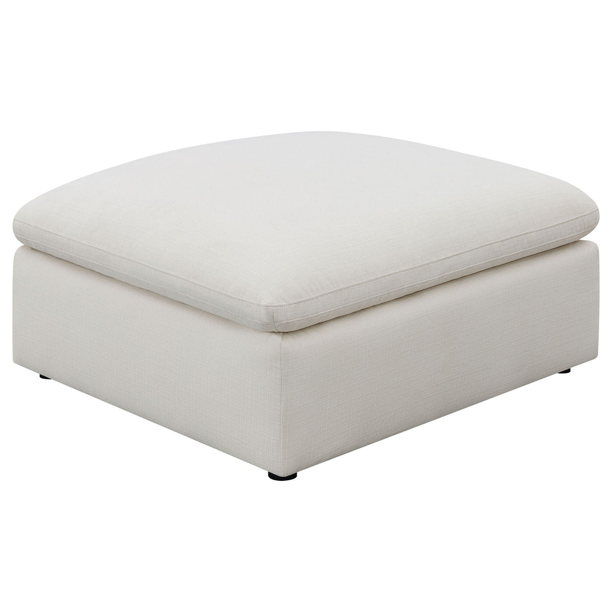 Hobson 4-piece Upholstered Modular Sectional Sofa Ivory