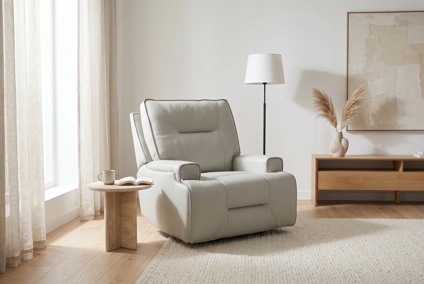 Atlas Fog 3-Piece Power Reclining Lounge Room Set