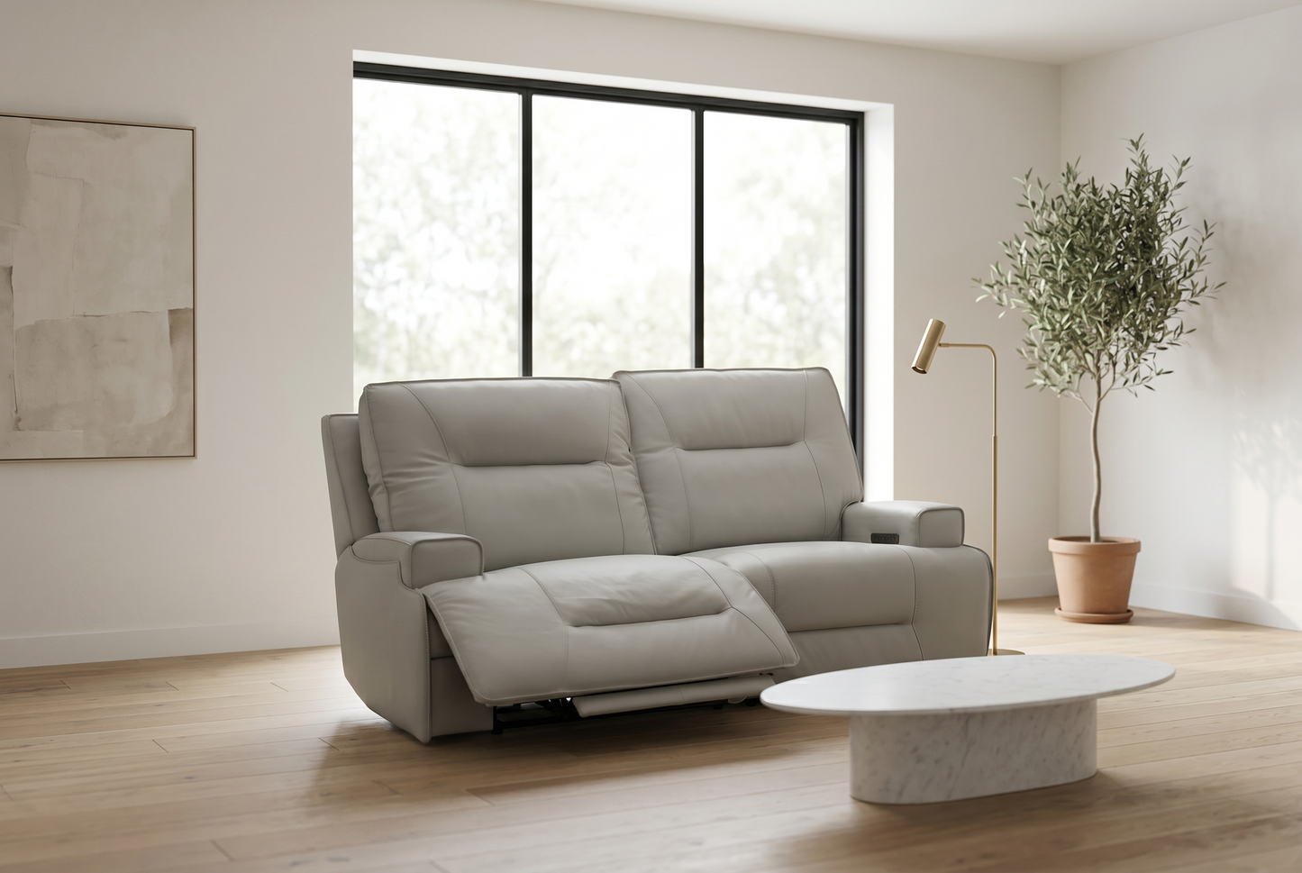 Atlas Fog 3-Piece Power Reclining Lounge Room Set