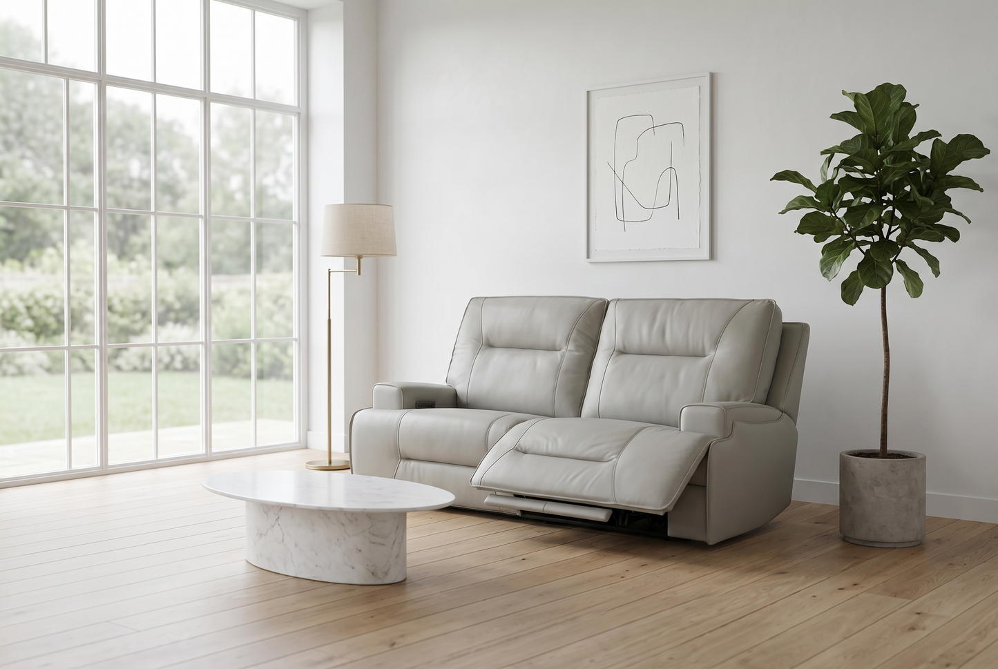 Atlas Fog 3-Piece Power Reclining Lounge Room Set