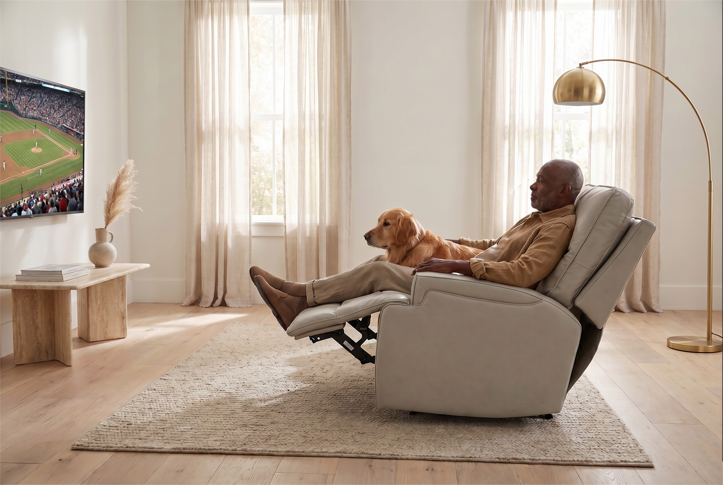 Atlas Fog 3-Piece Power Reclining Lounge Room Set