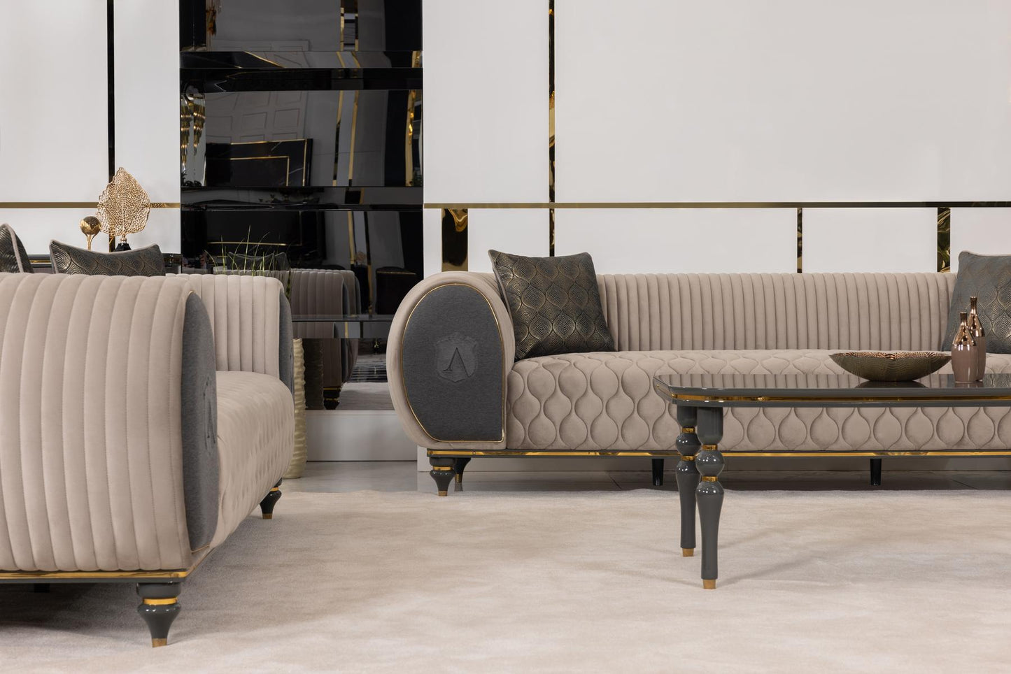 Capella 3 Seater Lounge Room Sofa