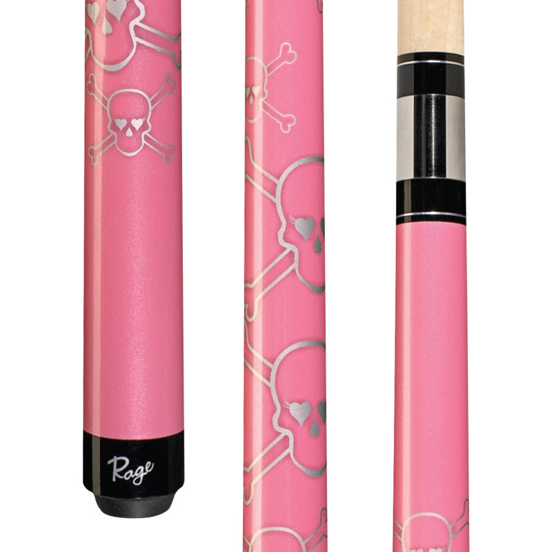 Cotton Candy Skull Rage Cue Stick