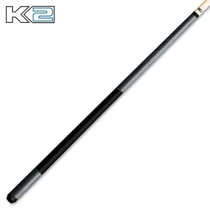 K2 Matte Color, Dual Copper Rings, Black Wrapless Cue Stick