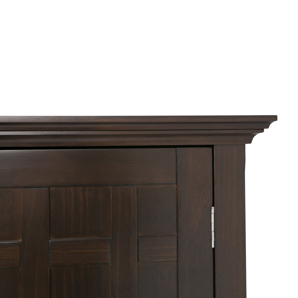 Bedford 54 Inch Wide Solid Wood Sideboard Buffet and Wine Rack
